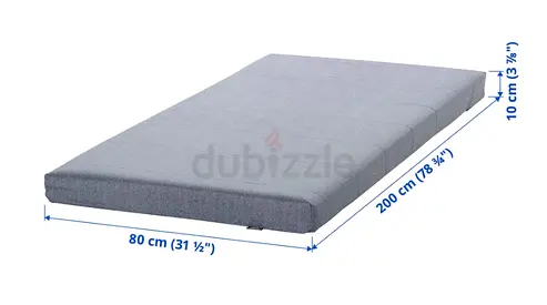 Ikea single foam mattress 80x200cm