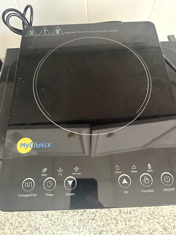 MyChoice Single-Burner Induction Cooktop - Portable Electric Stove
