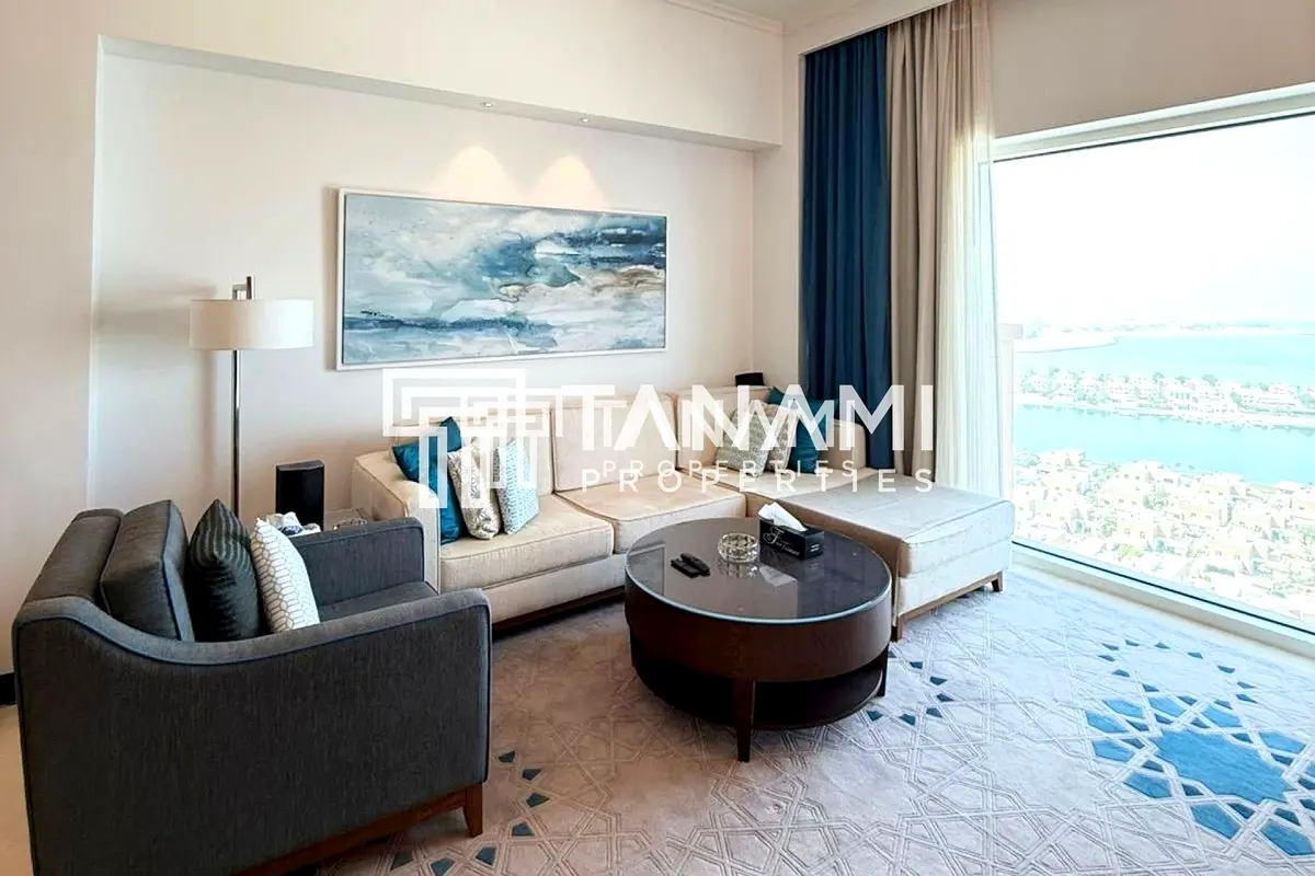 Fully Furnished | Stunning Sea View | Spacious 2br