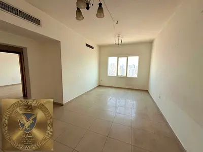 One bedroom and living room for annual rent in Al Qasimia Al Mahatta central air conditioning and gas spacious living room prime strategic location