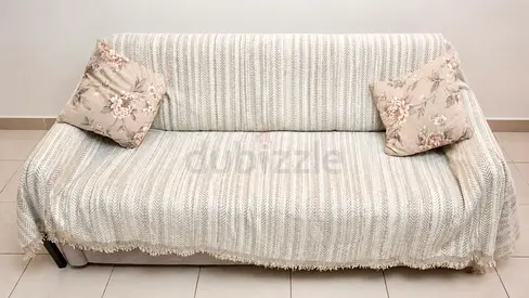MOVING SALE - Home Centre - Sofa cum Bed with inbuilt 10 cm foam mattress