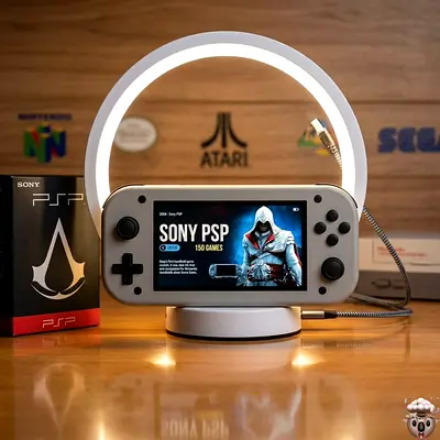M17 Retro Handheld Gaming Console (With 150+ Sony PSP  Retro Games)