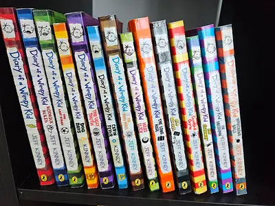 Diary of a Wimpy Kid book series 14 books