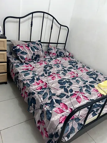 IKEA bed and frame for sale in Abu Dhabi