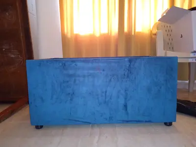 Green Velvet coffee table/ Bench - Good Condition