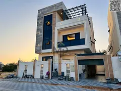 Luxury modern villa with 6 bedrooms, two floors and a rooftop, with super deluxe finishes, including