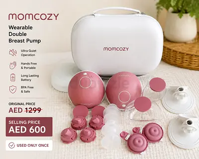 Momcozy Wearable Double Breast Pump with Carry Case