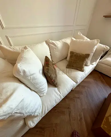 Marina home luscious feather filled sofa