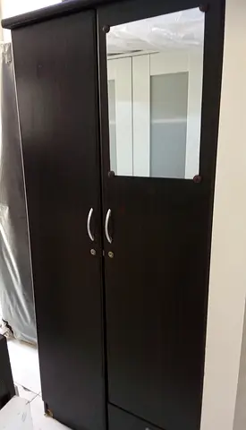 Wardrobe Dark Brown Color Used