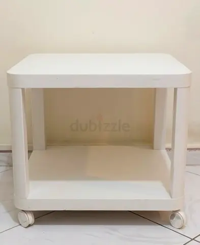 IKEA TINGBY Side Table on Wheels