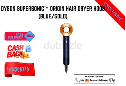 Dyson Supersonic™ Origin Hair Dryer HD08 (Blue/Gold)