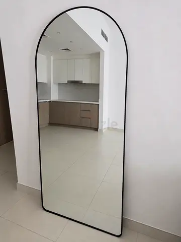 Mirror with Slim Black Frame