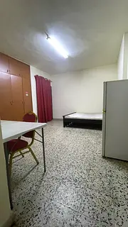 Spacious master room with attached wash room for Indian