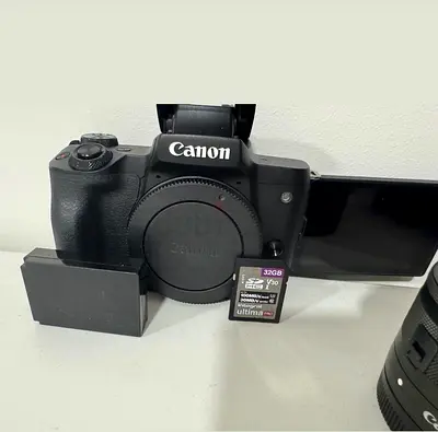 Canon M50 mark ii EOS Mirrorless Camera Body with Accessories (Battery + 32GB SD)