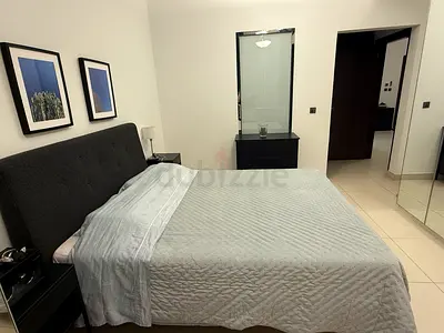 Upholstered Bed Frame – 160x200 cm – Dark Grey – Excellent Condition
