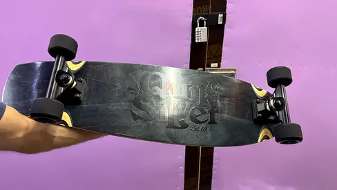 Used Quiksilver Longboard Skateboard - Good Condition