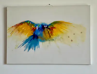Bird canvas painting