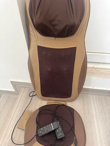 Full Back and Neck Massage Chair Pad with Heat and Vibration