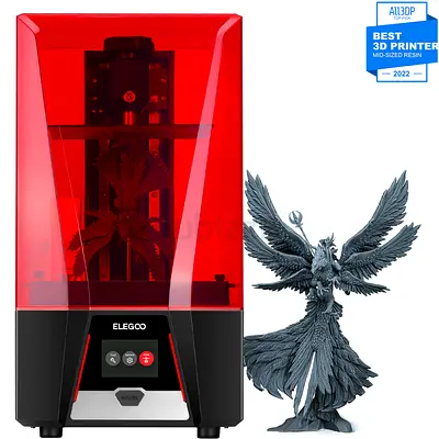 Elegoo Staurn 2 MSLA 3D Printer With ELEGOO Wash and Cure Station, Mercury X Bundle