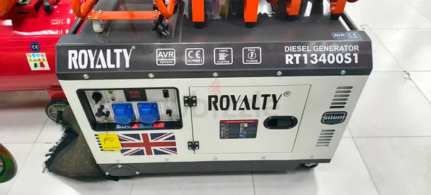 Royalty Diesel Generator RT13400S1 – Used, Working Condition