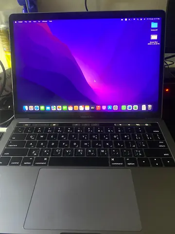 MacBook Pro 13-inch in good condition — macOS Monterey installed