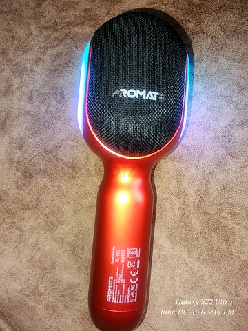 Promote speaker rgb light