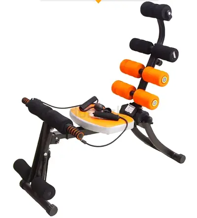 Multi-function Abdominal Workout Bench with Resistance Bands