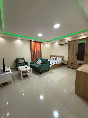 Furnished studio in sheb alashkar area including water and electricity and Wi-Fi and maintenance