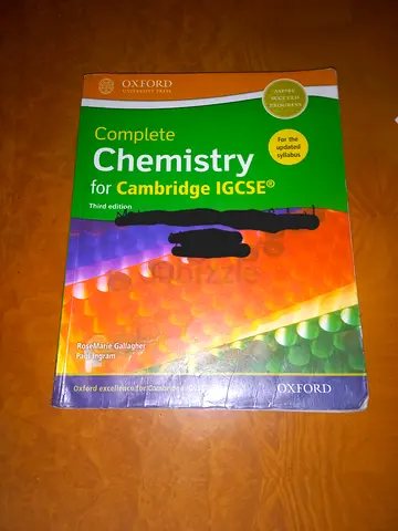 Chemistry Cambridge igcse textbook third edition