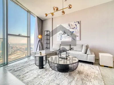 Exclusive Luxury 1BR |Fully Furnished | High Floor