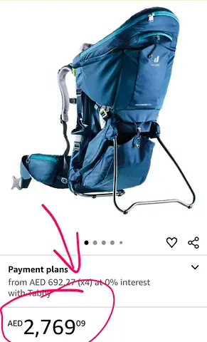 Deuter Kid Comfort Pro Child Carrier. Midnight Blue. Unused. Worth Over AED 2,000. Going For AED 600