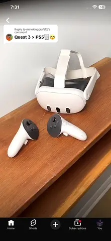 Meta/Oculus Quest 2 VR headset with controllers - good condition 128gb