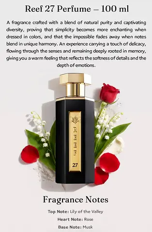Reef 27 Perfume 100 ml - Unopened Luxury Fragrance