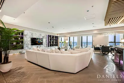 Daniels 3BR | Princess Tower | Full Palm View