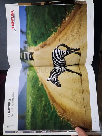 Travel photography coffee table book with wildlife and safari features