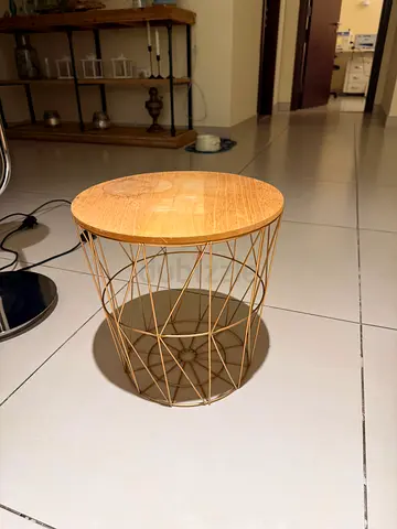 GOLD IKEA STORAGE BIN