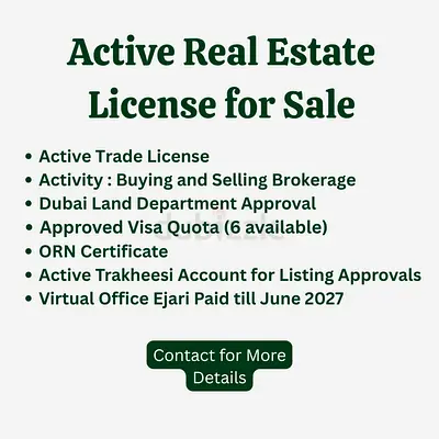 Real Estate License for Sale