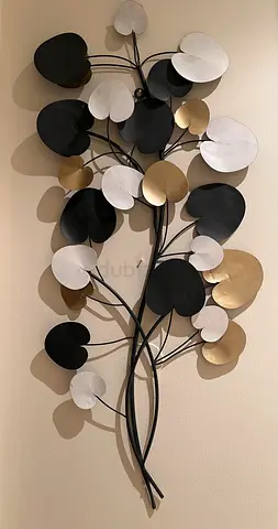 Set of 3- Metal Wall Art Decor