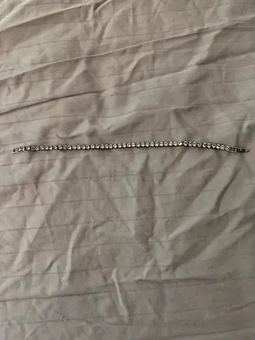 Replica Silver Tennis Bracelet