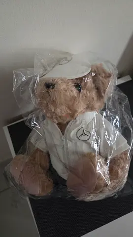 Mercedes Benz Teddy Bear White