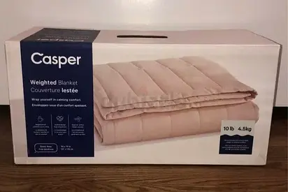 NEW WEIGHTED BLANKET USA Casper 10 lb Weighted Blanket — New in Box