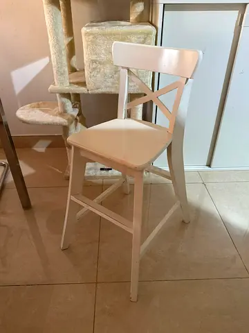 IKEA White Junior Chair / Kids Dining Chair