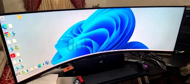 Samsung 57 Ultra-Wide Odyssey Neo G9 240 hz Curved Monitor - Good Working Condition