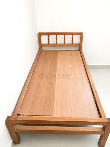 Single Wooden Cot