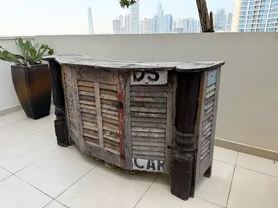 Outdoor Wooden Bar