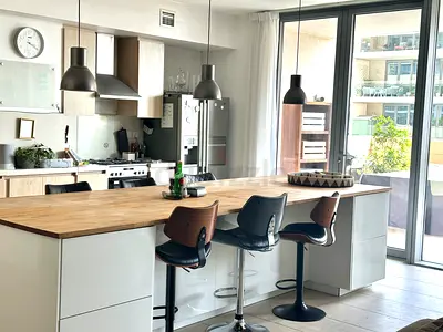Beautiful Oversized Kitchen Island with Storage – AED 3,000  ✨ A stunning statement piece for a larg