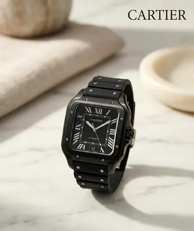 Mens cartier santos watch