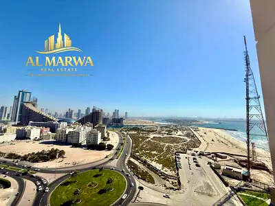 Private Beach || Luxurious 3BR + Maids Room || Chiller Free || Parking Free || All Amenities Free