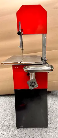 Commercial Meat Band Saw with Grinder Attachment - Used