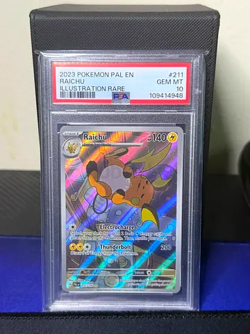 2023 Pokémon Raichu Illustration Rare — PSA 10 Gem Mint